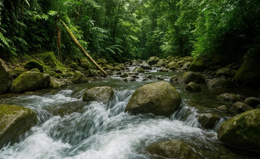 Sari Sari Falls, La Plaine, Saint Patrick Parish, Dominica
